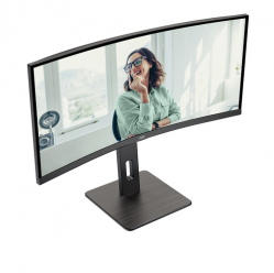 Monitor AOC CU34P3CV 34 VA UHD 21:9 HDMI DP USB czarny