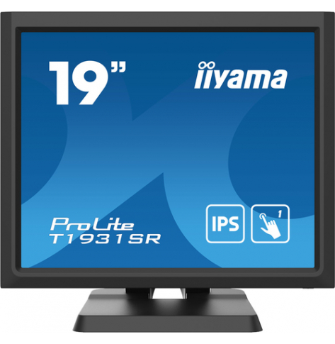 Monitor IIYAMA PROLITE T1931SR-B6 19 Resistive Touch IPS glosniki VGA DP HDMI   touch