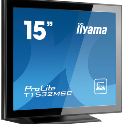 Monitor IIYAMA T1532MSC-B IIyama T1532MSC-B 15 TN touch 1024x768 HDMI DP glosniki