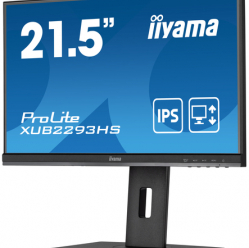 Monitor IIYAMA XUB2293HS-B5 21.5 ETE IPS-3ms HDMI DP glosniki 15cm Stand