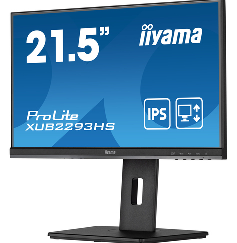 Monitor IIYAMA XUB2293HS-B5 21.5 ETE IPS-3ms HDMI DP glosniki 15cm Stand