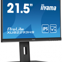 Monitor IIYAMA XUB2293HS-B5 21.5 ETE IPS-3ms HDMI DP glosniki 15cm Stand