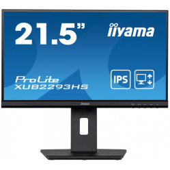 Monitor IIYAMA XUB2293HS-B5 21.5 ETE IPS-3ms HDMI DP glosniki 15cm Stand