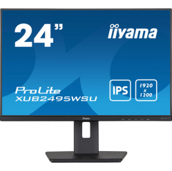 Monitor IIYAMA XUB2495WSU-B5 24.1 ETE WUXGA IPS-VGA HDMI DP glosniki Stand