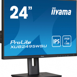 Monitor IIYAMA XUB2495WSU-B5 24.1 ETE WUXGA IPS-VGA HDMI DP glosniki Stand