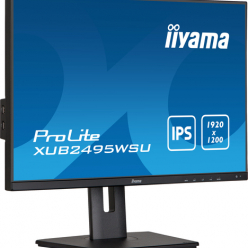 Monitor IIYAMA XUB2495WSU-B5 24.1 ETE WUXGA IPS-VGA HDMI DP glosniki Stand