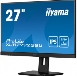 Monitor IIYAMA XUB2792QSU-B5 27 ETE IPS QHD WQHD Ultra Slim Line VGA HDMI DP USB-HUB glosniki