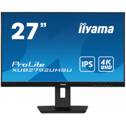 Monitor IIYAMA XUB2792UHSU-B5 27 ETE IPS UHD HDMI DVI DP USB-HUB glosniki stand