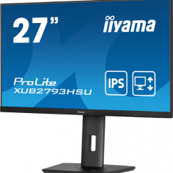 Monitor IIYAMA XUB2793HSU-B5 27 ETE IPS FHD Business HDMI DP USB-HUB glosniki