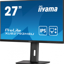 Monitor IIYAMA XUB2793HSU-B5 27 ETE IPS FHD Business HDMI DP USB-HUB glosniki