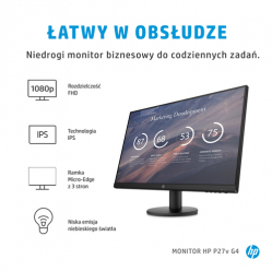 Monitor HP P27v G4 27" IPS FHD AG HDMI