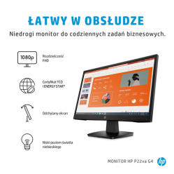 Monitor HP P22va G4 21.5" TN FHD HDMI VGA