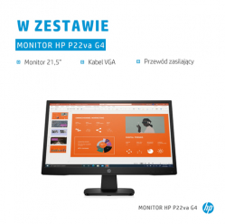 Monitor HP P22va G4 21.5" TN FHD HDMI VGA