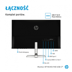 Monitor HP M24fd FHD IPS USB-C