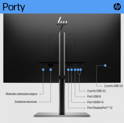 Monitor HP E27 G5 27 FHD HDMI DP