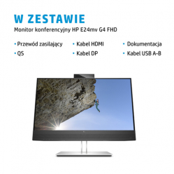 Monitor HP E24mv G4 23.8 IPS FHD HDMI VGA DP USB-A