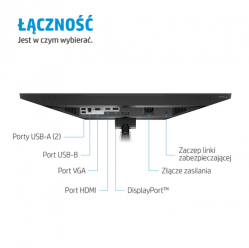 Monitor HP E24mv G4 23.8 IPS FHD HDMI VGA DP USB-A