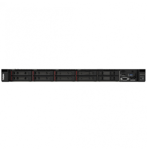 Serwer LENOVO SR250 V2  Xeon E-2334 4C 3.4GHz 8MB  16GB O/B 2.5 HS 8 SW RAID HS 450W Titanium XCC Enterprise Rails