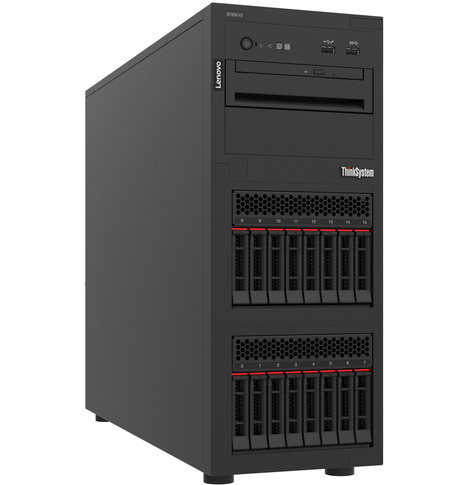 Serwer Lenovo ThinkSystem ST250 V2  Xeon E-2356G 16GB  750W