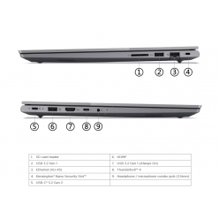Laptop LENOVO ThinkBook 16 G6 ABP 16 WUXGA AG Ryzen 7 7730U 16GB 512GB SSD FPR W11P 3Y OS