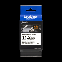 Taśma Brother HSE231E 11.2mm czarny na białym