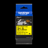 Taśma Brother HSE661E 31mm czarny na żółtym