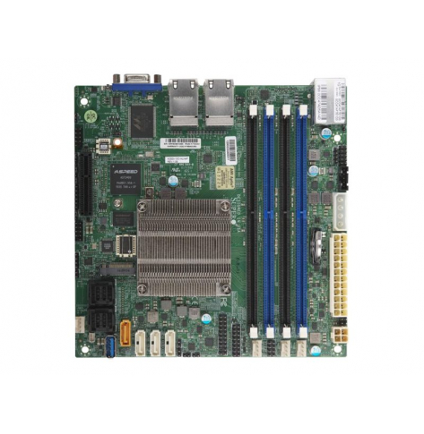 Płyta główna SUPERMICRO MBD-A2SDi-8C-HLN4F-O Embedded Denverton FCBGA1310 Intel Atom C3758 8 Core DDR4 4xGbE mITX