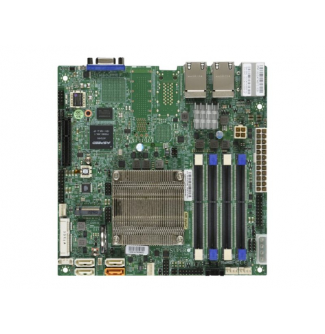 Płyta główna SUPERMICRO MBD-A2SDI-LN4F-O FCBGA1310 Intel Atom C3850 12 Core DDR4 4xGbE mITX