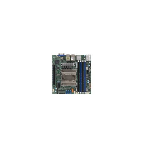 Płyta główna SUPERMICRO AMD EPYC 3251 SoC 8C/16T TDP 50W 2.5-3.1GHz DDR4 Mini-ITX MB