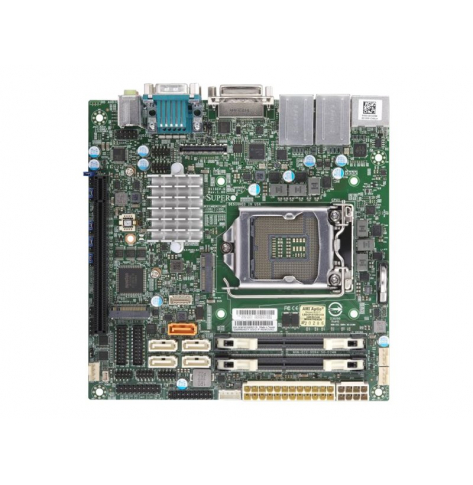 Płyta główna SUPERMICRO X11SCV-Q Coffeelake PCH Q370 LGA1151 DDR4 PCIex16 M Mini ITX