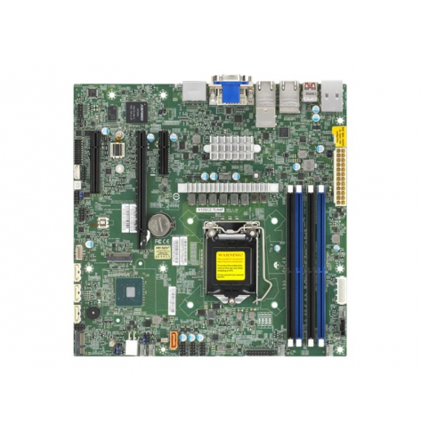 Płyta główna SUPERMICRO X12SCZ-TLN4F Comet Lake PCH W480 LGA1200 1x PCIE Micro ATX