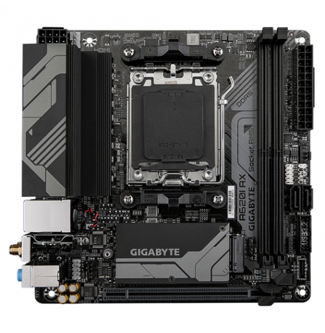 Płyta główna GIGABYTE A620I AX AM5 2xDDR5 4xSATA 1xM.2 mATX MB