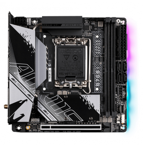 Płyta główna GIGABYTE B760I AORUS PRO LGA1700 2xDDR4 4xSATA 3xM.2 1xDP 1xHDMI