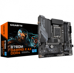 Płyta główna GIGABYTE B760M G X AX LGA1700 4xDDR4 4xSATA 2xM.2 1xDP 1xHDMI