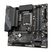 Płyta główna GIGABYTE B760M GAMING X LGA1700 4xDDR4 4xSATA 2xM.2 1xDP 1xHDMI