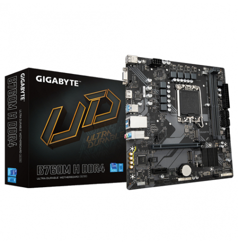 Płyta główna GIGABYTE B760M H DDR4 LGA1700 DDR4 Micro ATX MB