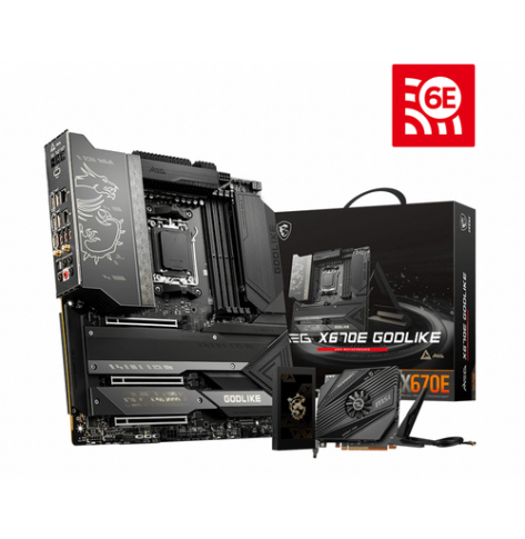 Płyta główna MSI MEG X670E GODLIKE AM5 EATX MB 4xDDR5 4xM.2 8xSATA