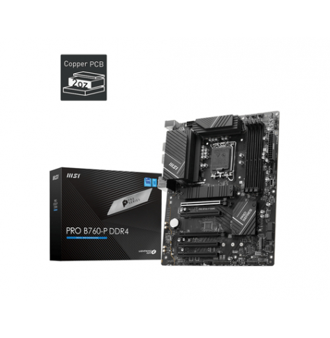 Płyta główna MSI PRO B760-P DDR4 LGA 1700 1xDP 1xHDMI