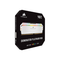 Pamięć CORSAIR DOMINATOR PLATINUM RGB 16GB 2x8GB DDR4 3200MHz DIMM 1.35V White