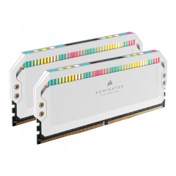 Pamięć CORSAIR DOMINATOR PLATINUM RGB DDR5 32GB 2x16GB 5200MHz 1.25V DIMM WHITE