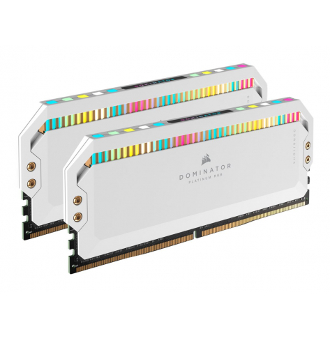 Pamięć CORSAIR DOMINATOR PLATINUM RGB DDR5 32GB 2x16GB 5200MHz 1.25V DIMM WHITE