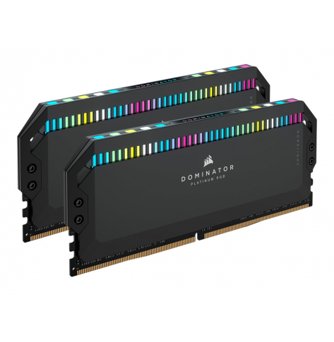 Pamięć CORSAIR DOMINATOR PLATINUM RGB DDR5 32GB 2x32GB 5600MHz C36 1.25V DIMM czarny