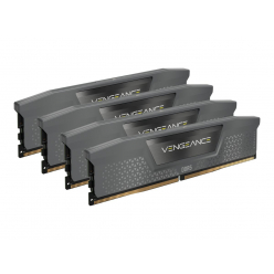Pamięć CORSAIR VENGEANCE 4x16GB DIMM DDR5 5600MT/s 64GB 36-36-36-76 Std PMIC XMP 3.0 Grey Heatspreader czarny PCB 1.25V