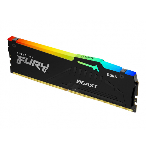 Pamięć KINGSTON 64GB 6000MT/s DDR5 CL36 DIMM Kit of 2 FURY Beast RGB EXPO