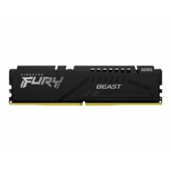 Pamięć KINGSTON 64GB 6000MT/s DDR5 CL40 DIMM Kit of 2 FURY Beast czarny XMP