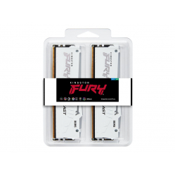 Pamięć KINGSTON FURY Beast 32GB DIMM 5200MT/s DDR5 CL36 Kit of 2 White RGB EXPO