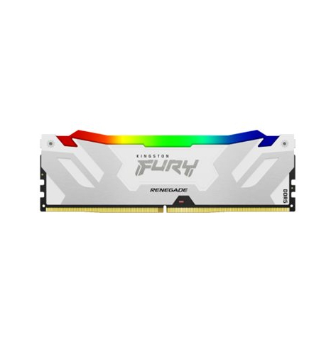 Pamięć KINGSTON FURY Renegade 16GB DIMM DDR5 7200MT/s DDR5 CL38 RGB White XMP