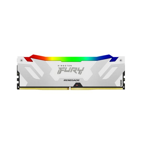 Pamięć KINGSTON FURY Renegade 32GB DIMM DDR5 6000MT/s DDR5 CL32 Kit of 2 RGB White XMP