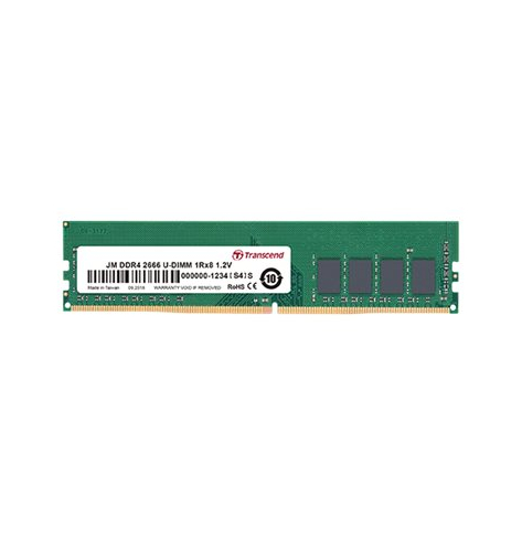 Pamięć TRANSCEND 32GB DDR4 2666Mhz U-DIMM 2Rx8 2Gx8 CL19 1.2V