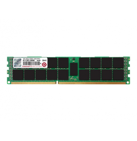 Pamięć TRANSCEND TS128GJMA534P Transcend 4x32GB 1600Mhz DDR3 ECC Registeczerwony DIMM
